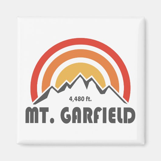 Mount Garfield New Hampshire Magnet (Vorne)