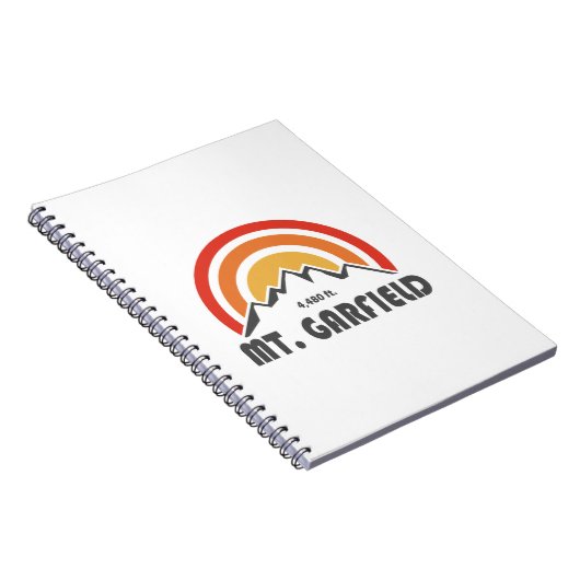 Mount Garfield New Hampshire Notizblock (Rechte Seite)