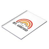 Mount Garfield New Hampshire Notizblock (Linke Seite)