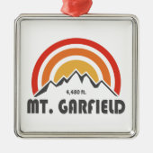 Mount Garfield New Hampshire Ornament Aus Metall (Vorne)
