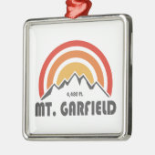 Mount Garfield New Hampshire Ornament Aus Metall (Links)