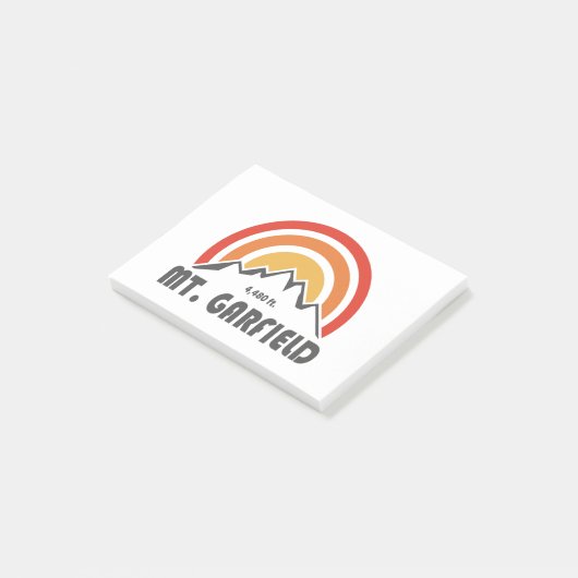 Mount Garfield New Hampshire Post-it Klebezettel (angewinkelt)