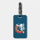 Mount Garfield New Hampshire Sun Eagle Gepäckanhänger (Rückseite vertikal)