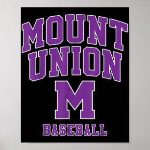 Mount Gewerkschaft Baseball Arch Vintages Design f Poster