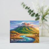 Mount Gorongosa Mosambik Postkarte (Stehend Vorderseite)