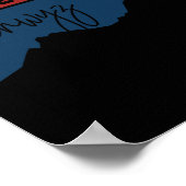 Mount Grosser Mythen Hike Mountain Biking Swiss Hi Poster (Ecke)