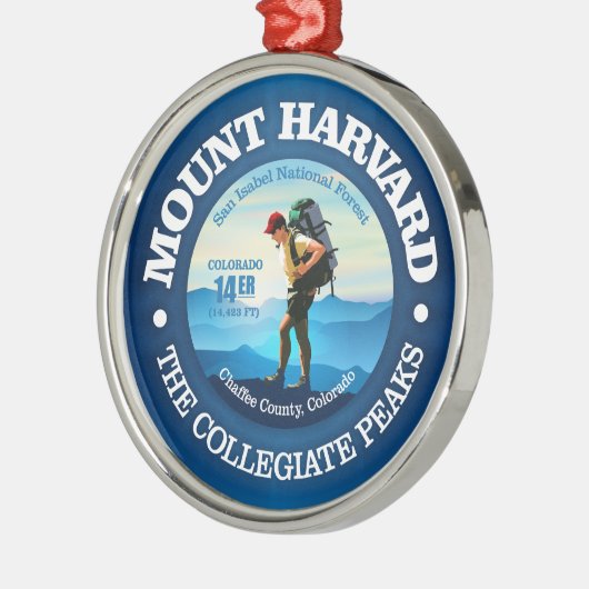 Mount Harvard (C) Ornament Aus Metall (Links)