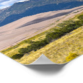 Mount Herard, Great Sand Dunes National Park, CO Poster (Ecke)