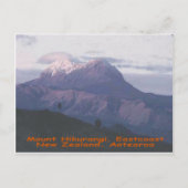Mount Hikurangi, Neuseeland, Aotearoa Postkarte (Vorderseite)