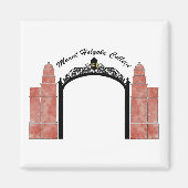 Mount Holyoke Uni Gates Magnet (Vorne)