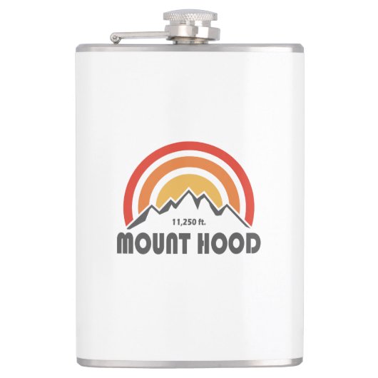 Mount Hood Flachmann (Vorderseite)