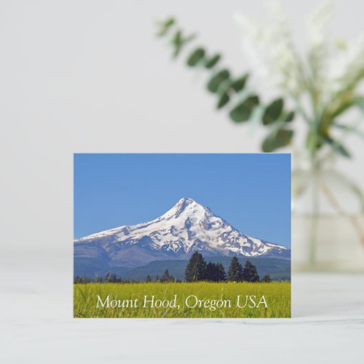 Mount Hood in Oregon USA Postkarte (Stehend Vorderseite)