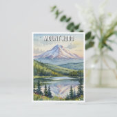 Mount Hood National Forest Oregon Postkarte (Stehend Vorderseite)