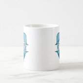 Mount Hood Oregon Bergkamm-Design Kaffeetasse (Mittel)