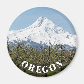 Mount Hood Oregon Foto Magnet (Vorne)