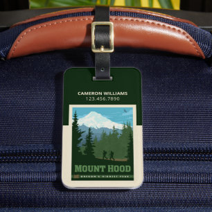 Mount Hood Oregon Gepäckanhänger