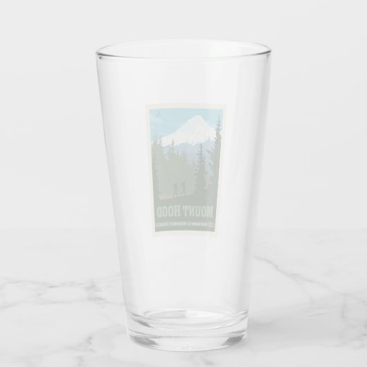 Mount Hood | Oregon Glas (Rückseite)