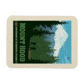 Mount Hood | Oregon Magnet (Horizontal)