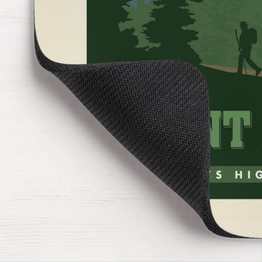 Mount Hood | Oregon Mousepad (Ecke)