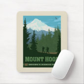 Mount Hood | Oregon Mousepad (Mit Mouse)