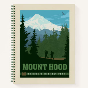 Mount Hood   Oregon Notizblock