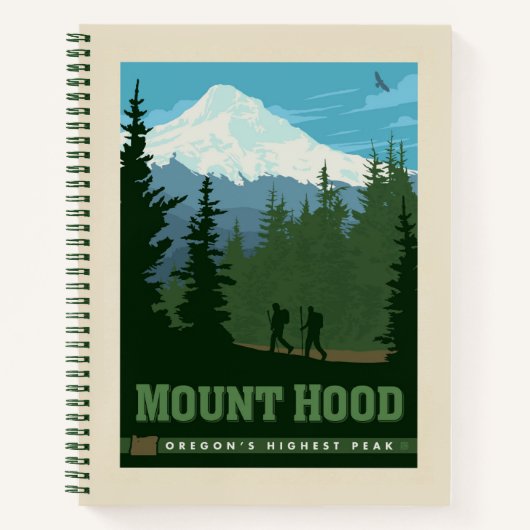 Mount Hood | Oregon Notizblock (Vorderseite)