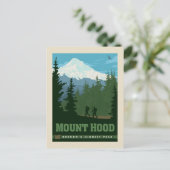 Mount Hood | Oregon Postkarte (Stehend Vorderseite)