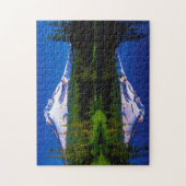 Mount Hood Oregon. Puzzle (Vertikal)