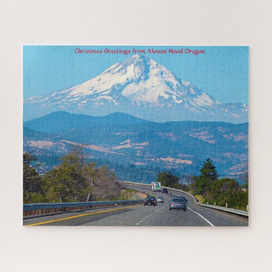 Mount Hood Oregon. Puzzle (Horizontal)