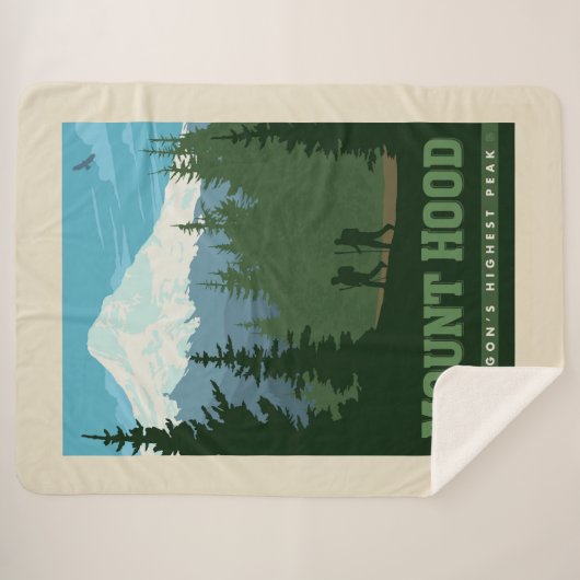 Mount Hood | Oregon Sherpadecke (Vorderseite (Horizontal))