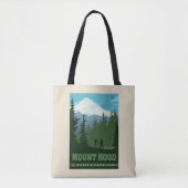 Mount Hood | Oregon Tasche (Vorderseite)