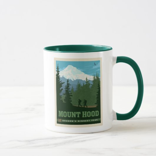 Mount Hood | Oregon Tasse (Rechts)