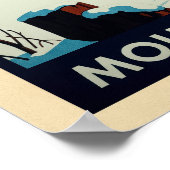 Mount Hood Oregon V06 Poster (Ecke)