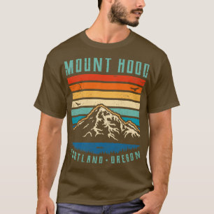 Mount Hood Portland Oregon Sunset T-Shirt