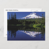 Mount Hood Postkarte (Vorne/Hinten)
