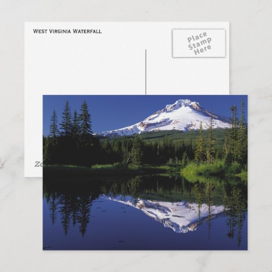 Mount Hood Postkarte (Vorne/Hinten)