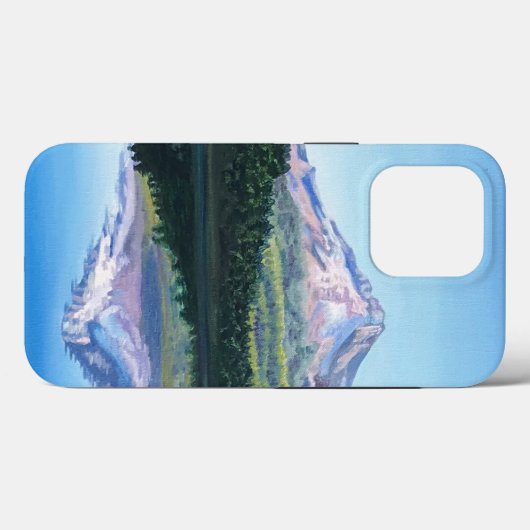 Mount Hood Reflection Case-Mate iPhone Hülle (Rückseite (Horizontal))