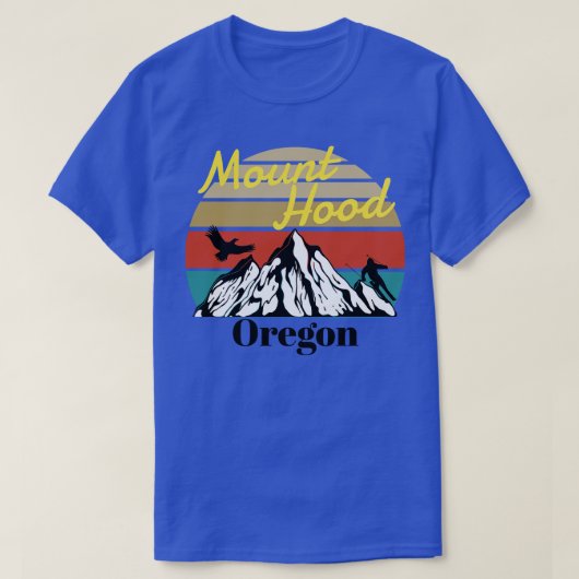 Mount Hood ski Oregon T-Shirt (Design vorne)