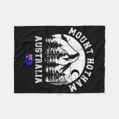 Mount Hotham Victorian Alps Australien Skigebiet S Fleecedecke (Vorderseite (Horizontal))