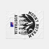 Mount Hotham Viktorianisch Alpen Australien Skigeb Fleecedecke (Vorderseite (Horizontal))