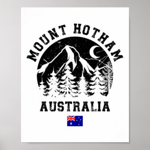 Mount Hotham Viktorianisch Alpen Australien Skigeb Poster