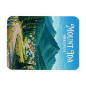 Mount Ida USA wird zu Magnet (Horizontal)