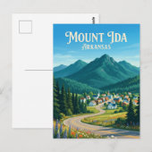 Mount Ida USA wird zu Postkarte (Vorne/Hinten)