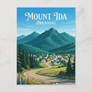 Mount Ida USA wird zu Postkarte