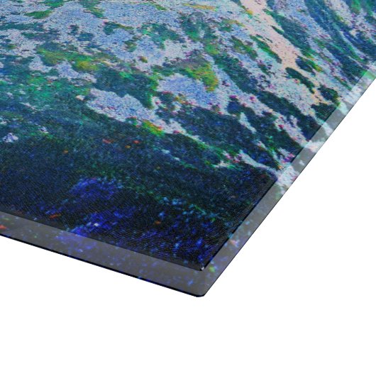 Mount Jefferson Glass Cutting Board Schneidebrett (Ecke)