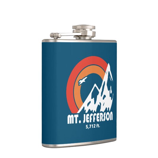 Mount Jefferson New Hampshire Sun Eagle Flachmann (Rechts)