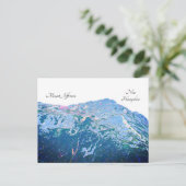 Mount Jefferson Postcard Postkarte (Stehend Vorderseite)