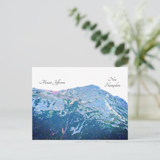 Mount Jefferson Postcard Postkarte (Stehend Vorderseite)