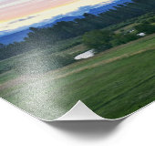 Mount Jefferson, Vulkan Oregon Fotodruck (Ecke)