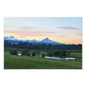 Mount Jefferson, Vulkan Oregon Fotodruck (Vorne)